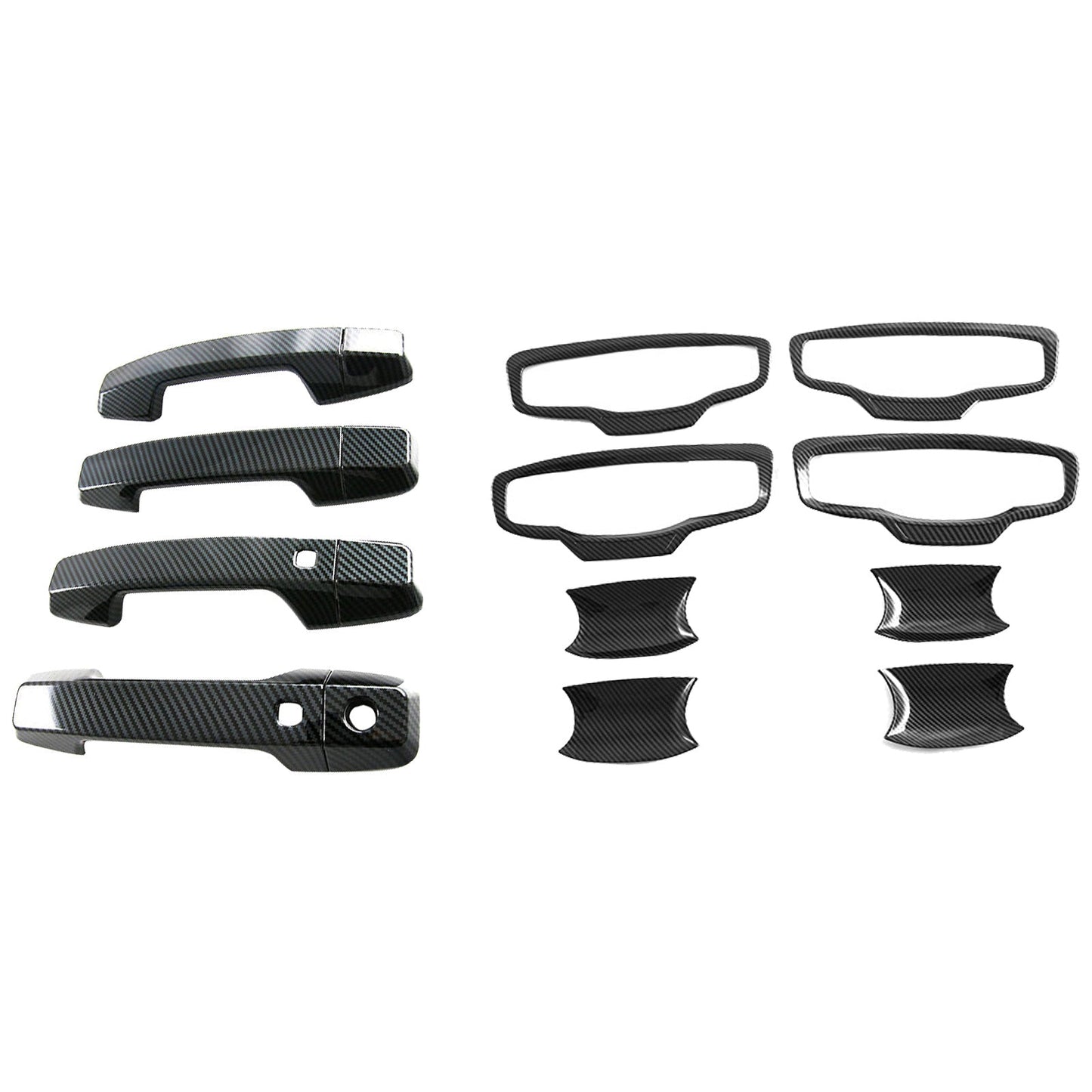 Side Door Handle Covers & Handle Bowl Suitable For Mitsubishi Triton L200 23-25-3