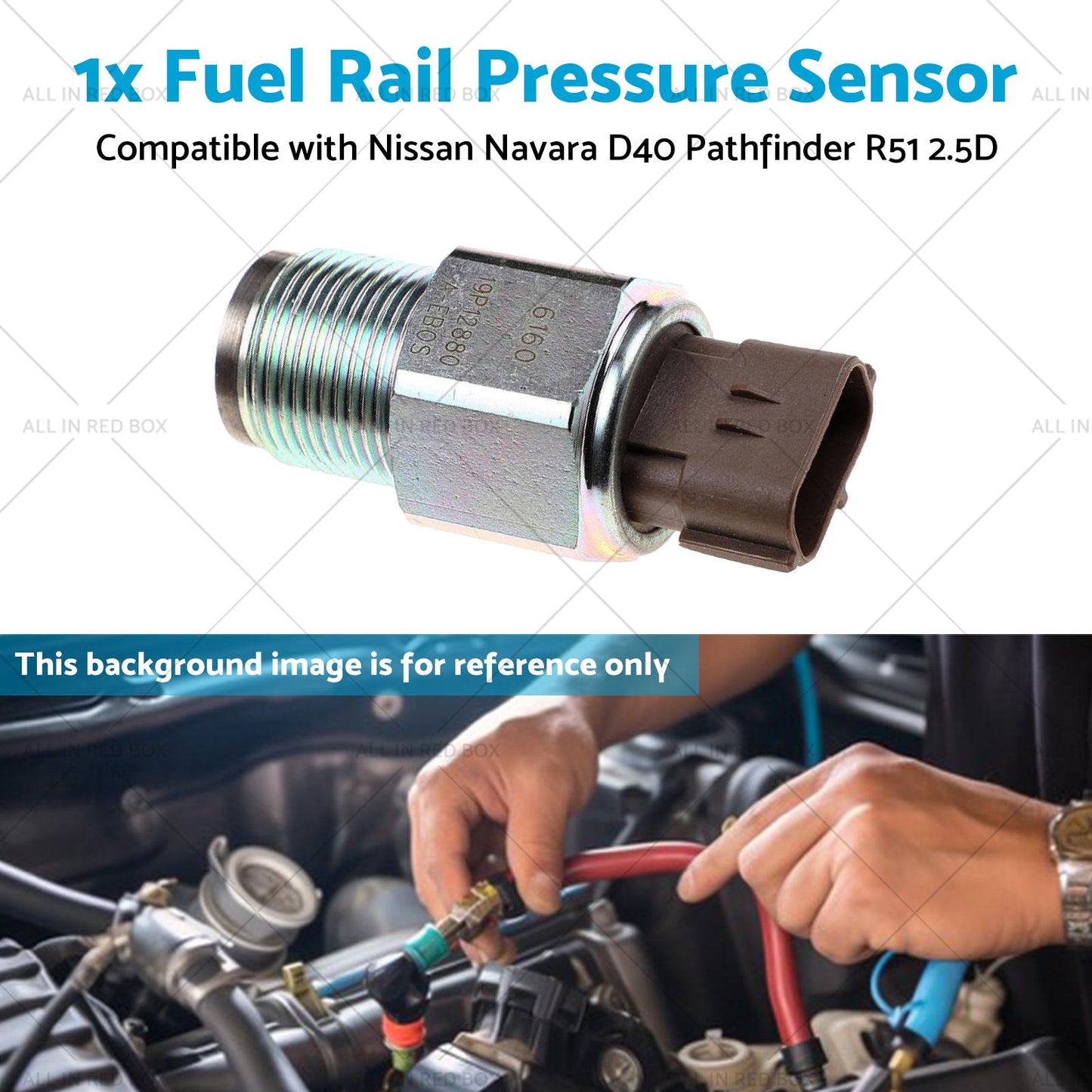 Fuel Rail Pressure Sensor Suitable for Nissan Navara D40 Pathfinder R51 2. 5D-4