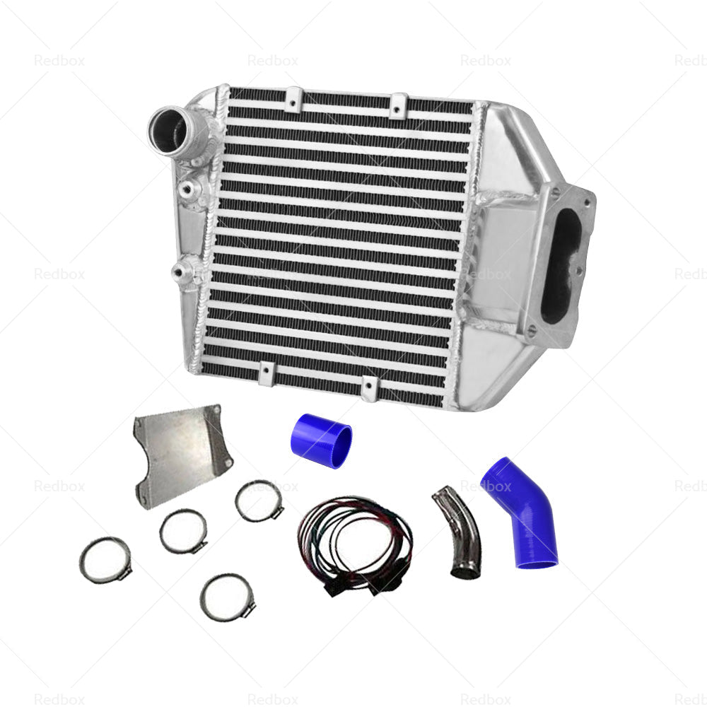 Intercooler Kit and Fan Suitable For Toyota Landcruiser 80 100 105 Series 1HZ 4. 2L-1