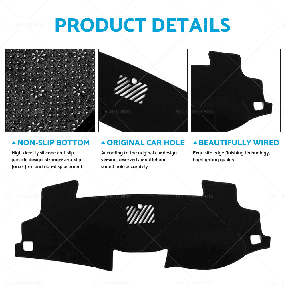 Non-Slip Dash Mat Suitable For Toyota Camry ASV50 ASV50R 12-17 Dashboard Cover-3