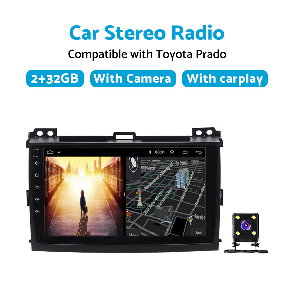 32GB Android 11 Carplay Radio Stereo GPS Navi DSP Suitable For Toyota Prado 120-3