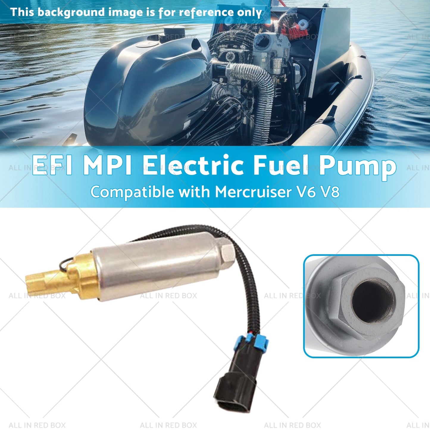 EFI MPI Fuel Pump Suitable for 861156A1 Mercruiser V6 and V8 305 350 Accessory