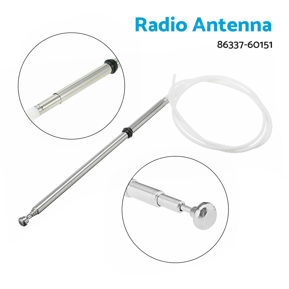 Power Radio Antenna Aerial Mast Rope Suitable for Toyota Landcruiser 100 105-1