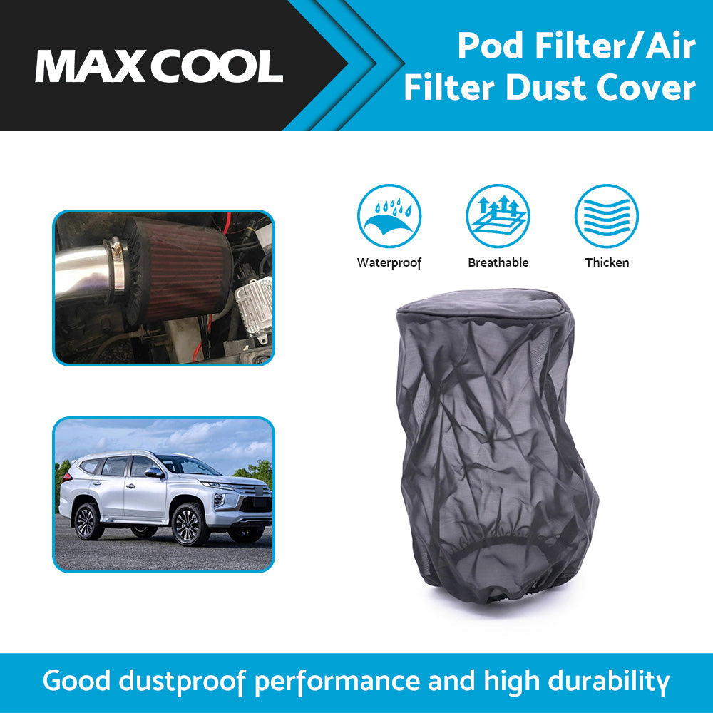 Air Filter Protective Cover Dustproof for High Flow Air Intake Filters Universal-0