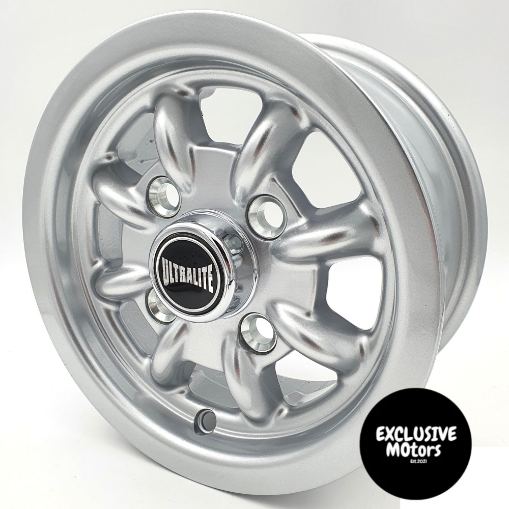Minilight Silver 12x5 Wheels for Classic Mini (1959-2000)