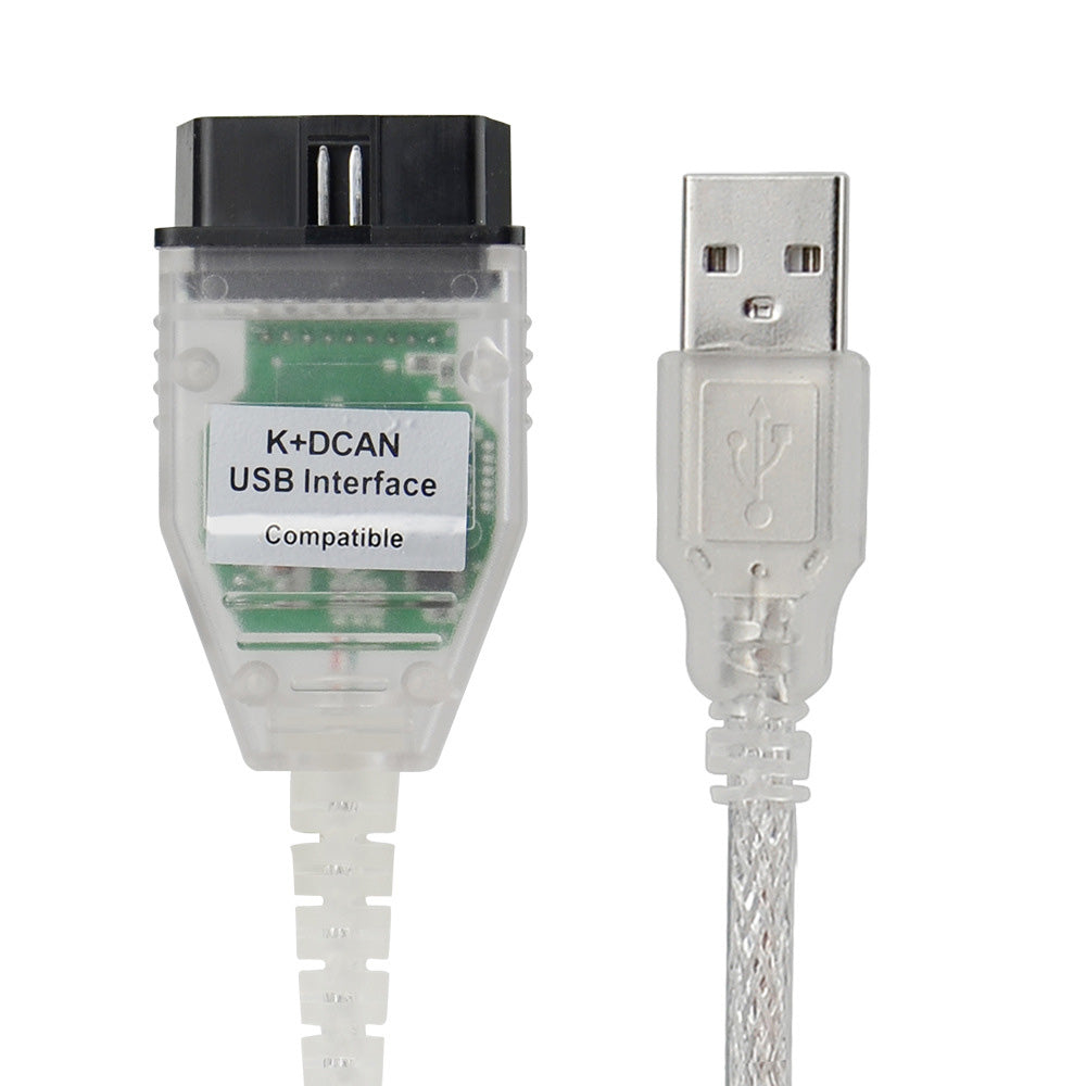 Diagnostic Connector Cable USB Interface Suitable For BMW INPA K+CAN K DCAN-3