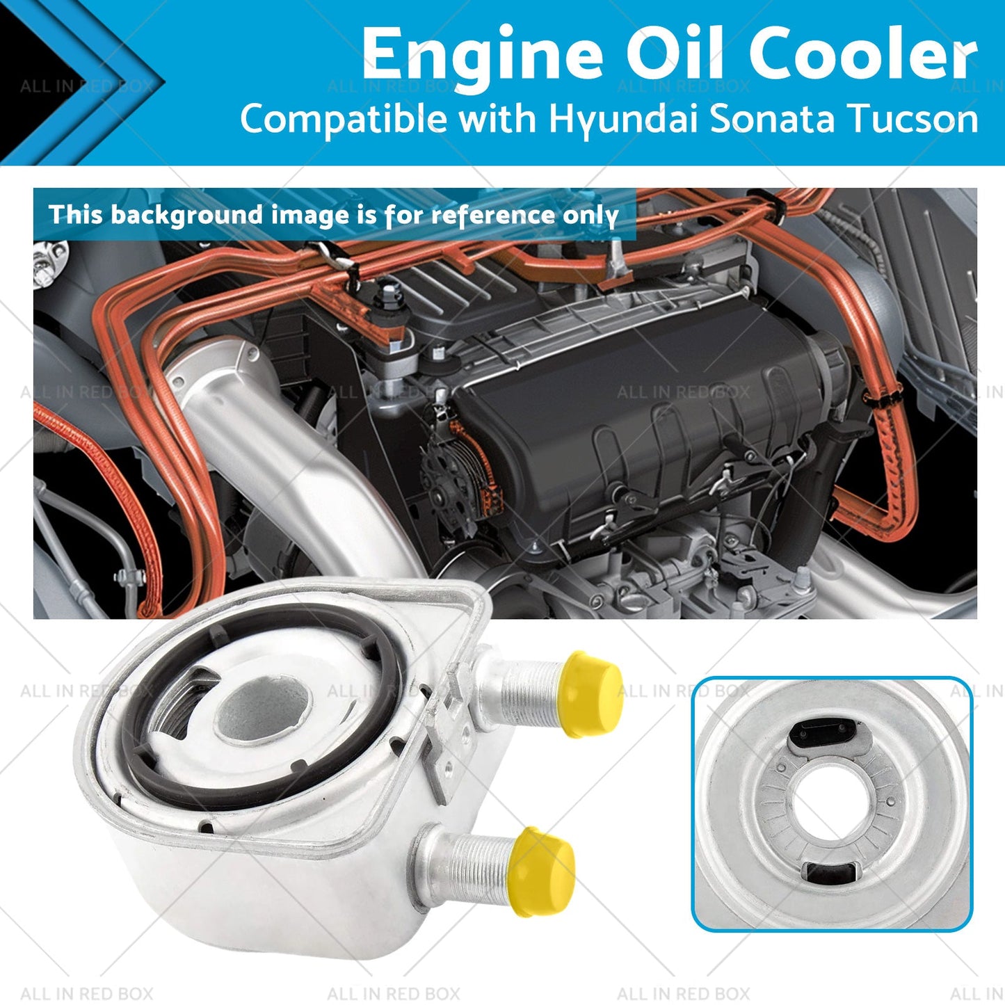 Oil Cooler for Hyundai Sonata Tucson 2011-2014