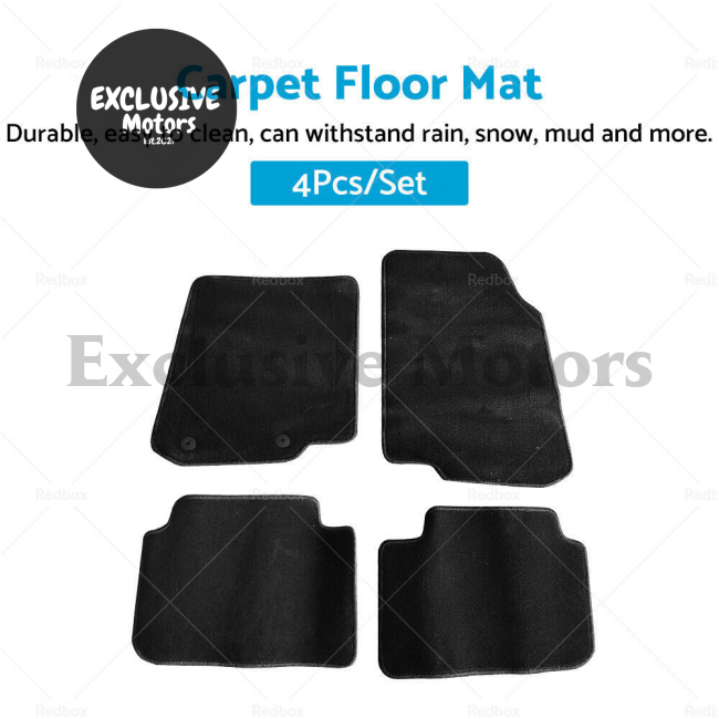 4Pcs Carpet Floor Mat Set for Ford Falcon FG XR6, XR8