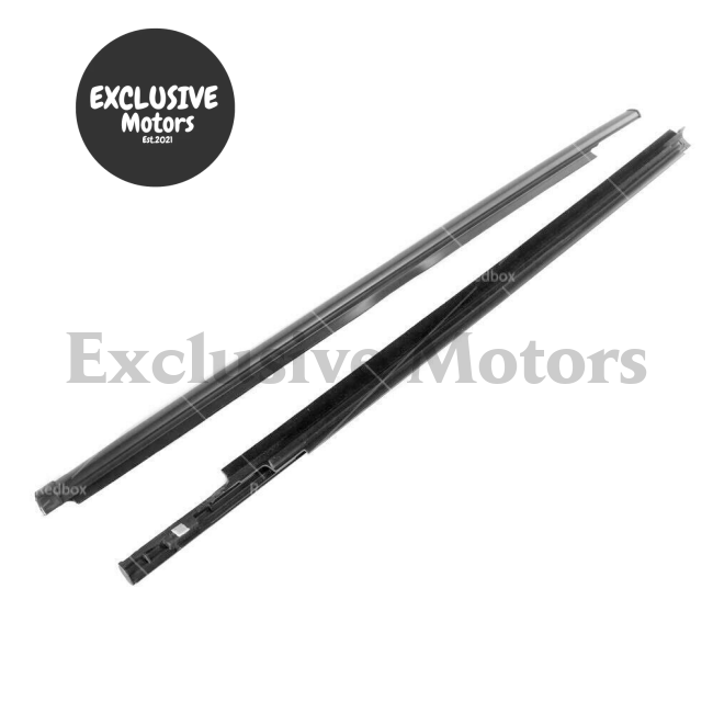 4PCS Window Glass Seal Weatherstrip for Toyota Yaris Hatchback (2007-2016)