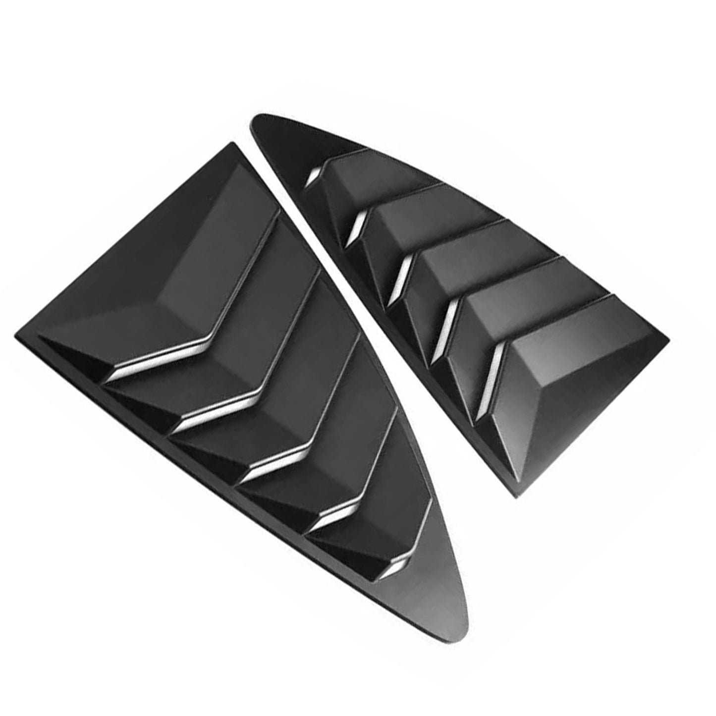 2xCar Rear Side Window Louvers Cover Suitable For Toyota 86/Subaru BRZ 2013-2019-3