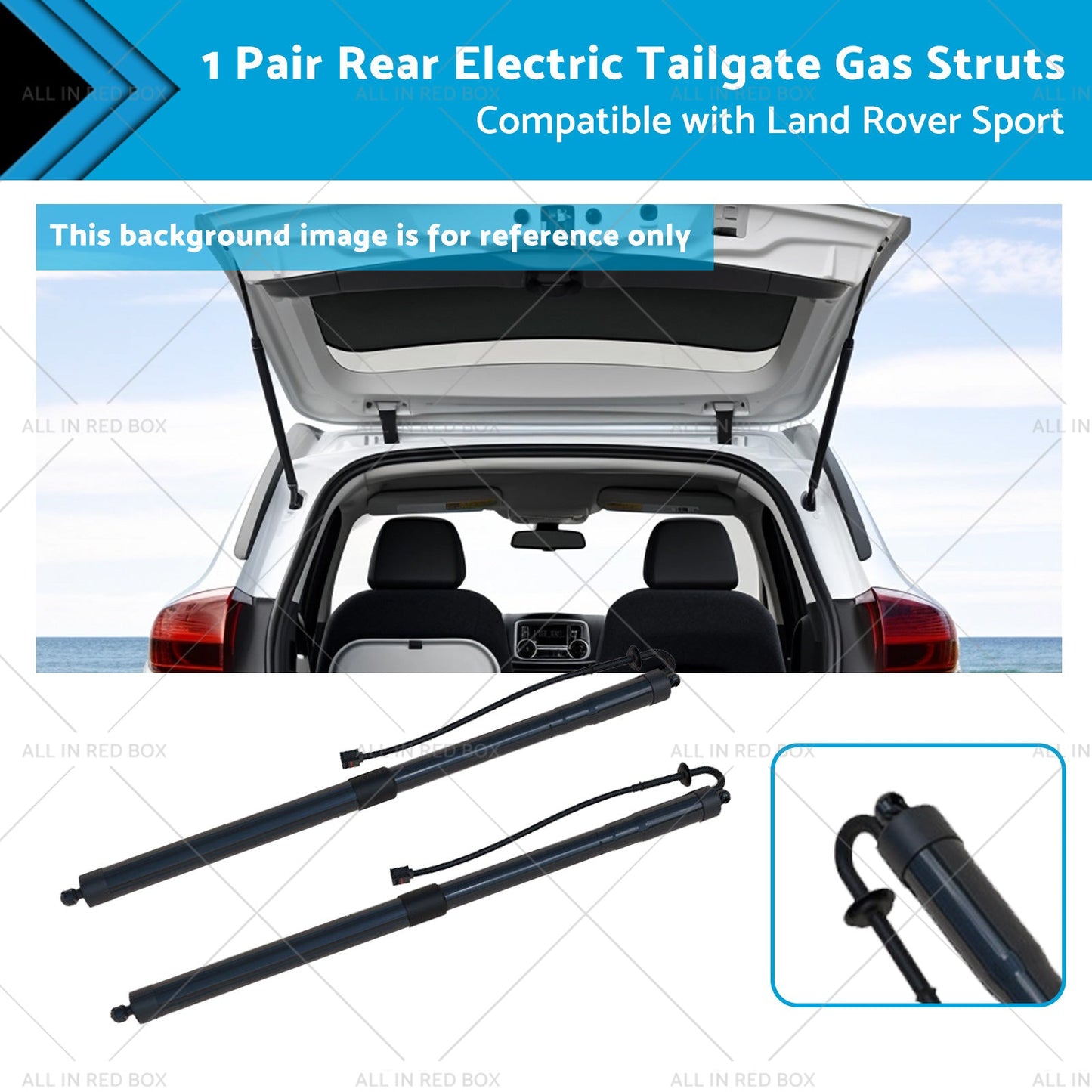 1 Pair Rear Electric Tailgate Gas Struts LR051443 Suitable for Land Rover Sport-0