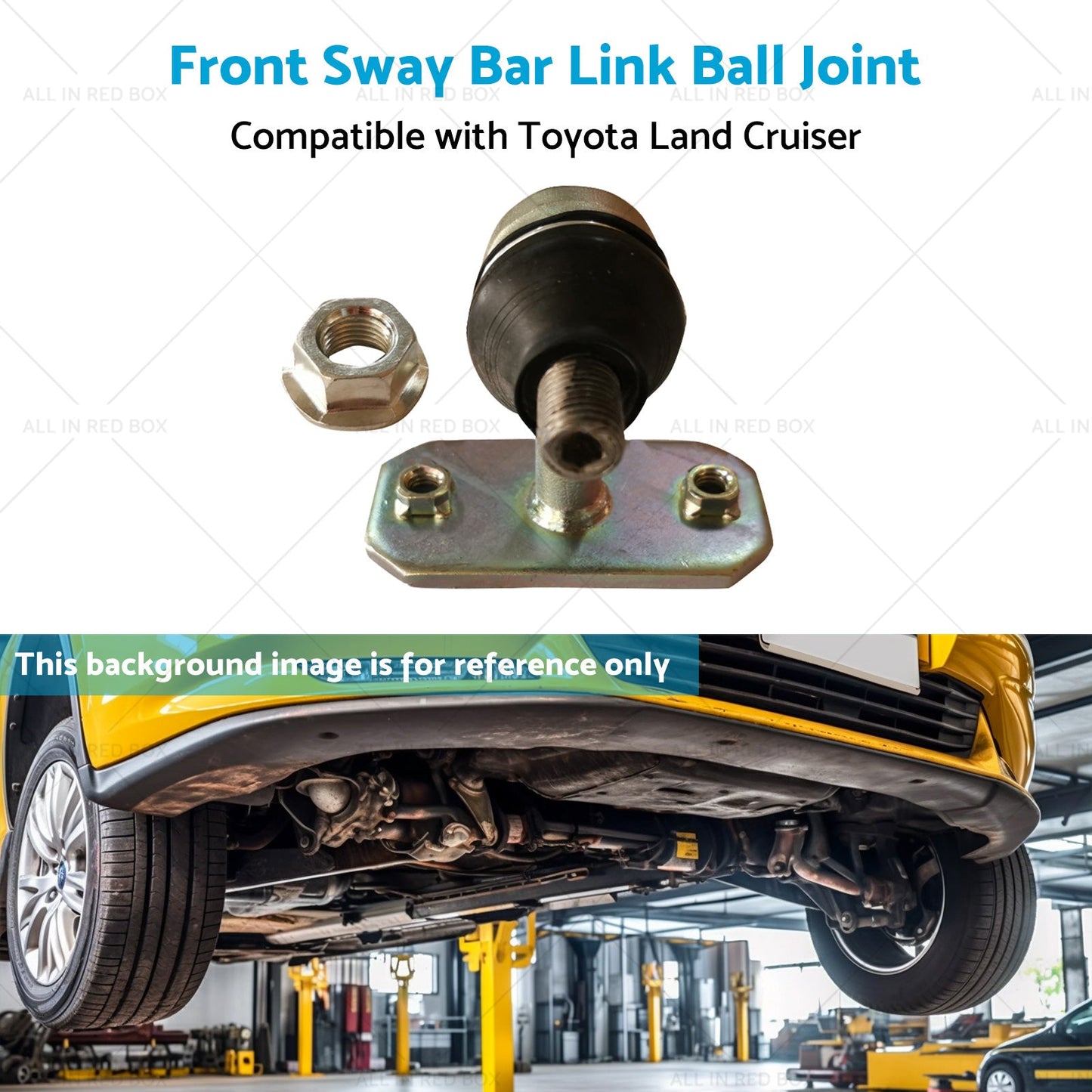 1x Front Sway Bar Link Suitable for 48802-60050 Toyota Land Cruiser 100 98-07-4