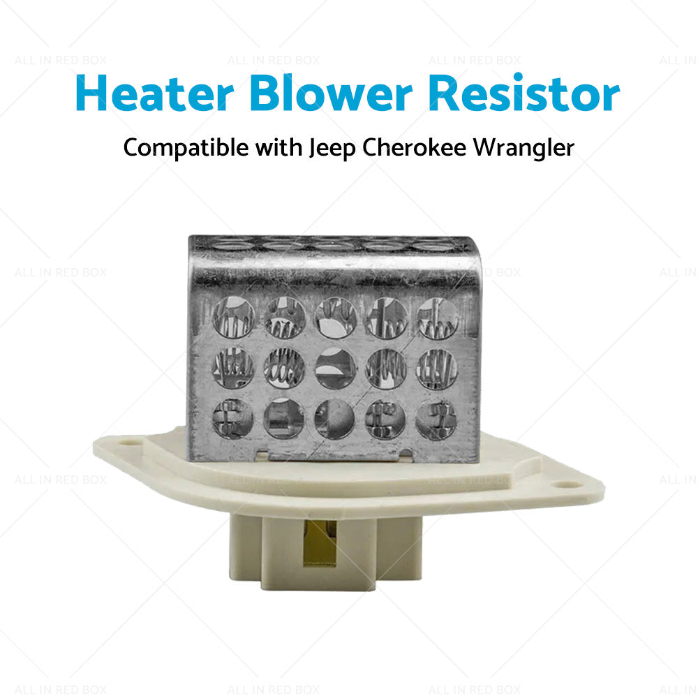 Heater Blower Motor Resistor Suitable For Jeep Wrangler Cherokee 4. 0L 1997-2001-3