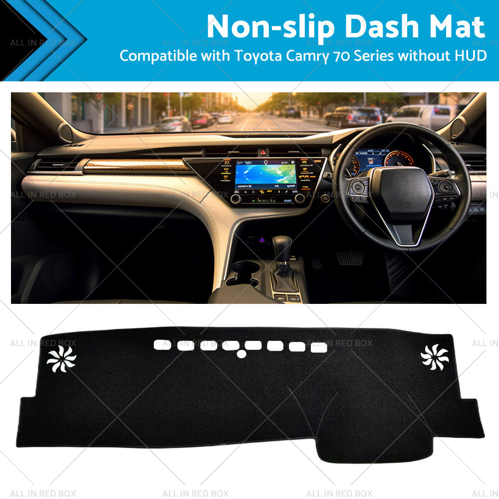 Non-Slip Dash Mat Suitable For Toyota Camry 70 Series XV70 Without HUD 2018-2023-0