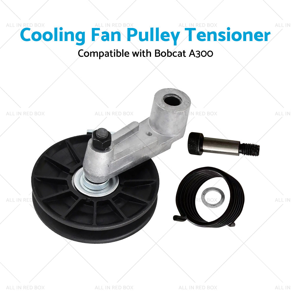 Cooling Fan Pulley Tensioner Kit Suitable for Bobcat A300 S100 S130 S150 S160-3