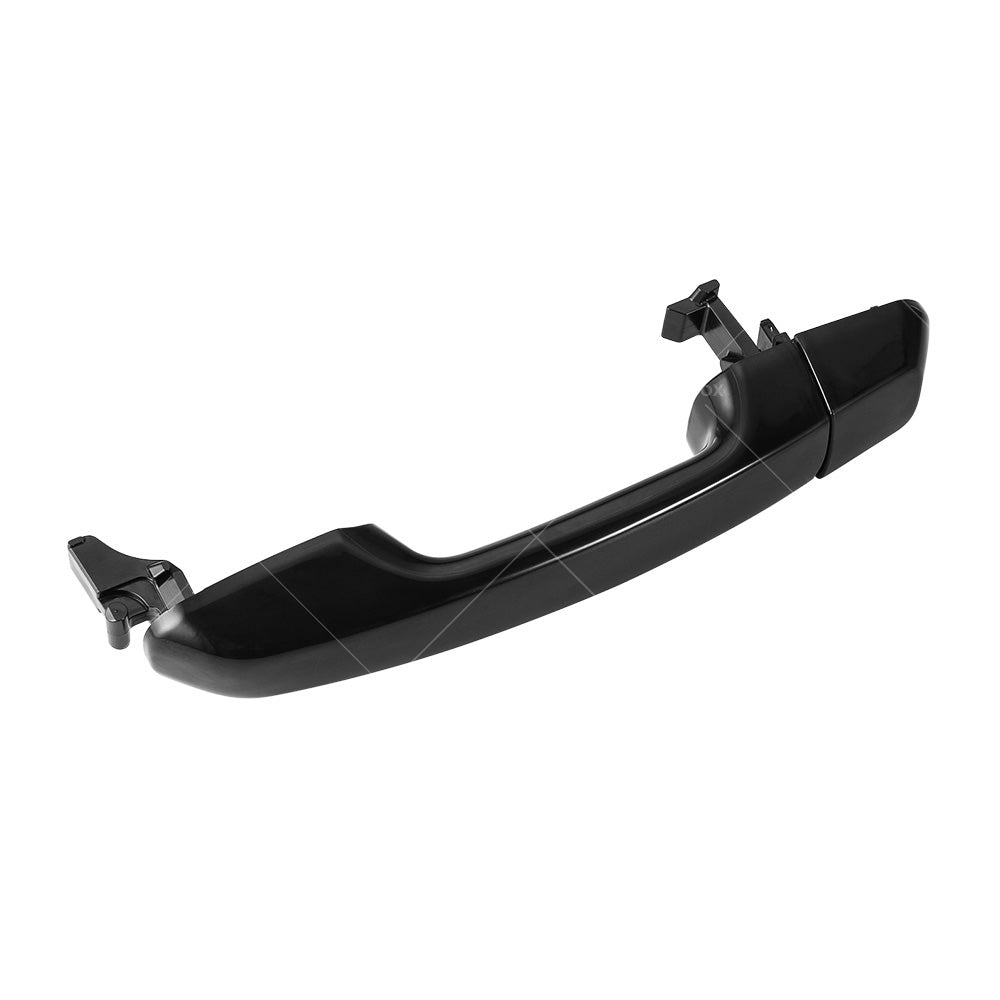 Pair REAR Outer Door Handle Black Suitable For Toyota Prado J150 Series 09-20-4