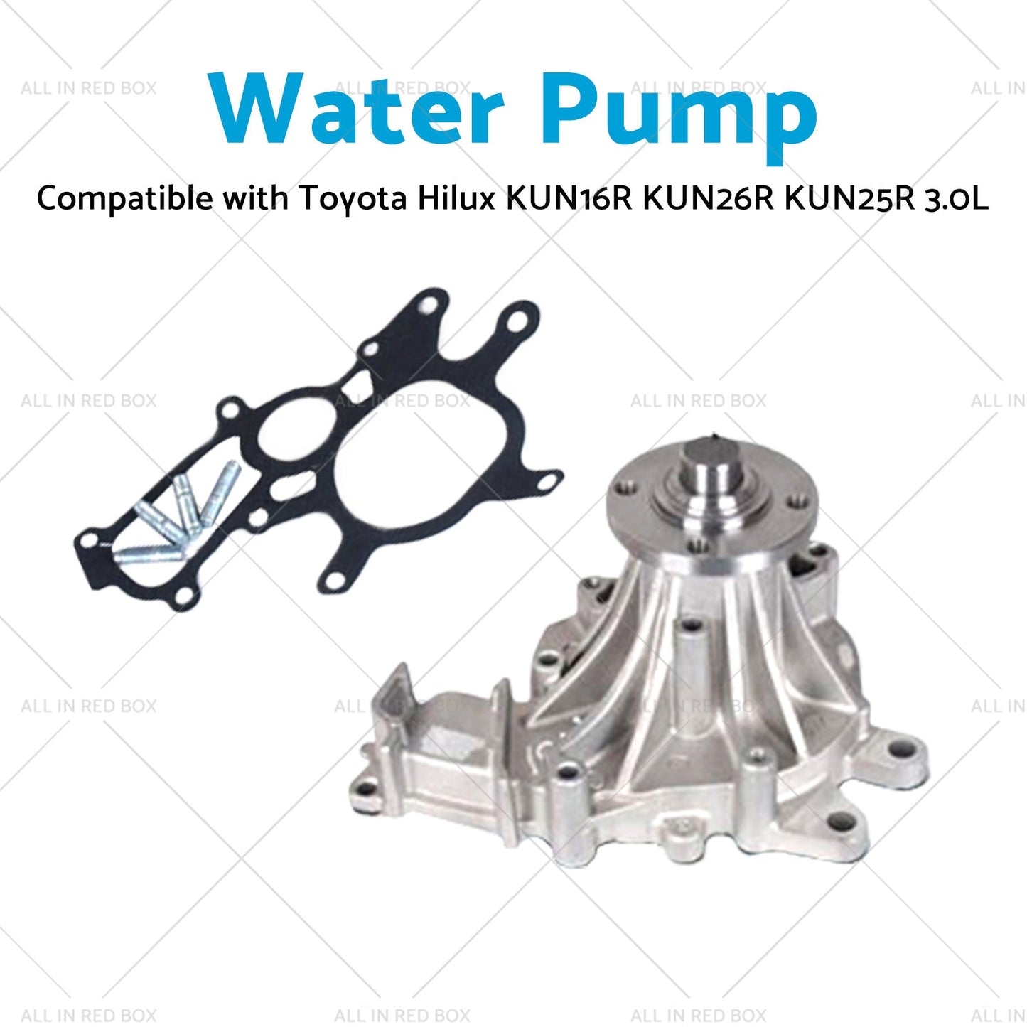1KD-FTV Water Pump Suitable for Toyota Hilux KUN16R KUN26R KUN25R 3. 0L 05-13