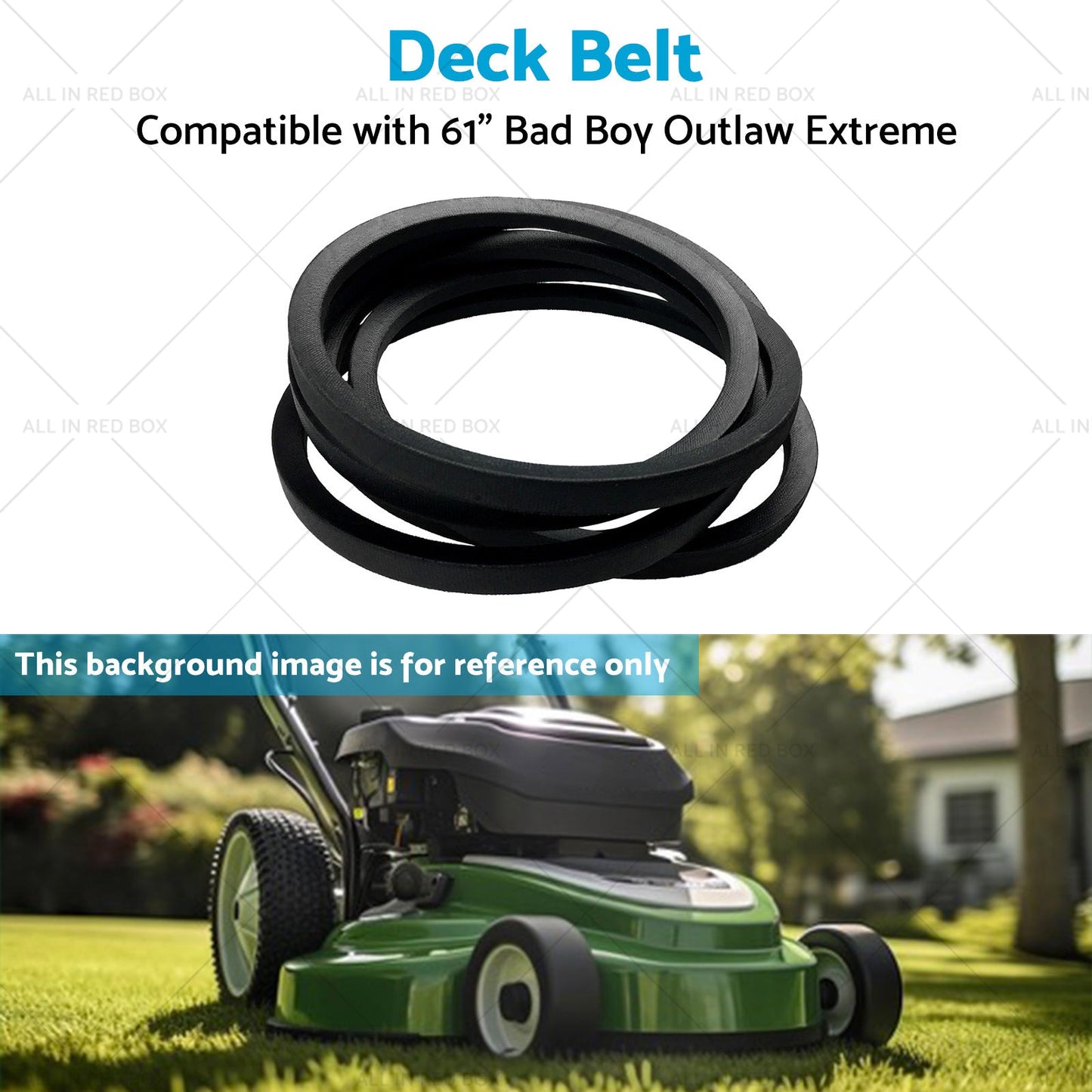 041-0178-00 041017800 Deck Belt Suitable for 61 inch Bad Boy Outlaw Extreme 6100-3