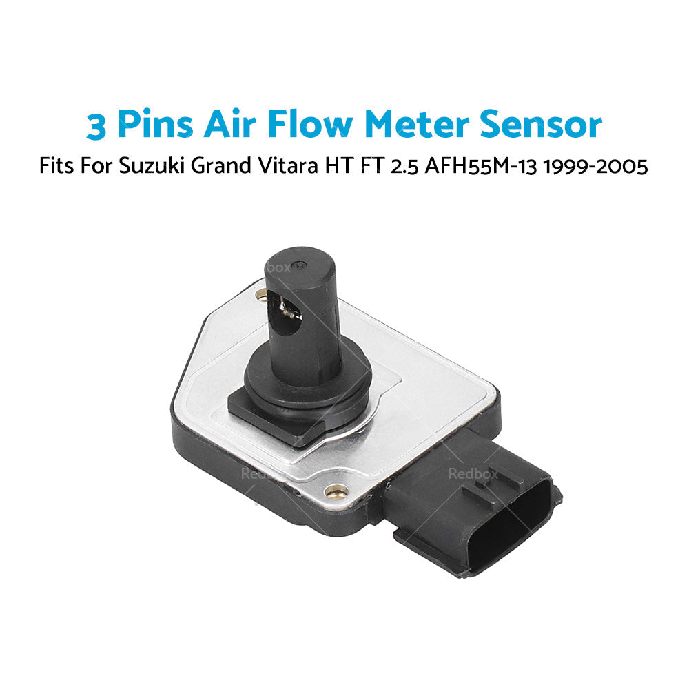 Mass Air Flow Sensor Meter AFM For Suzuki Grand Vitara 2. 5 AFH55M-13 99-05 HT FT-3