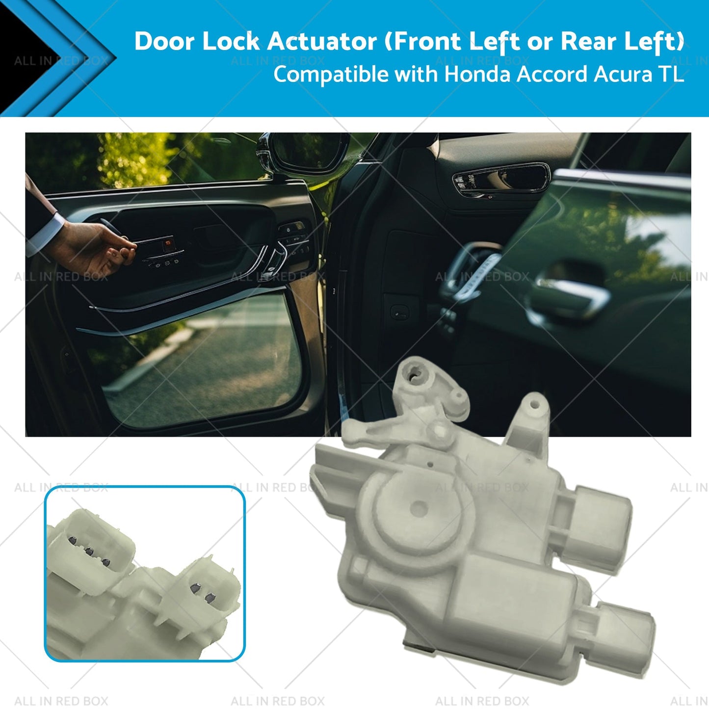 Front Left or Rear Left Door Lock Actuator Suitable for Honda Accord Acura TL-0