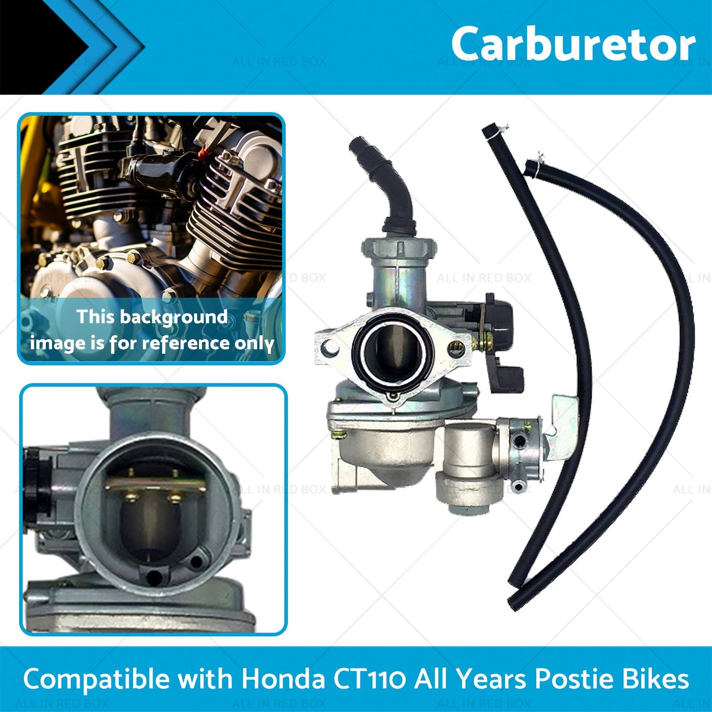 Carburetor Suitable for Honda CT110 All Years Postie Bikes Correct Carby-1