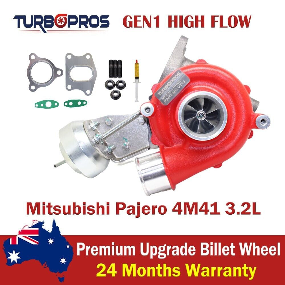 GEN1 High Flow Billet Turbo Charger for Mitsubishi Pajero 4M41 3.2L VT13