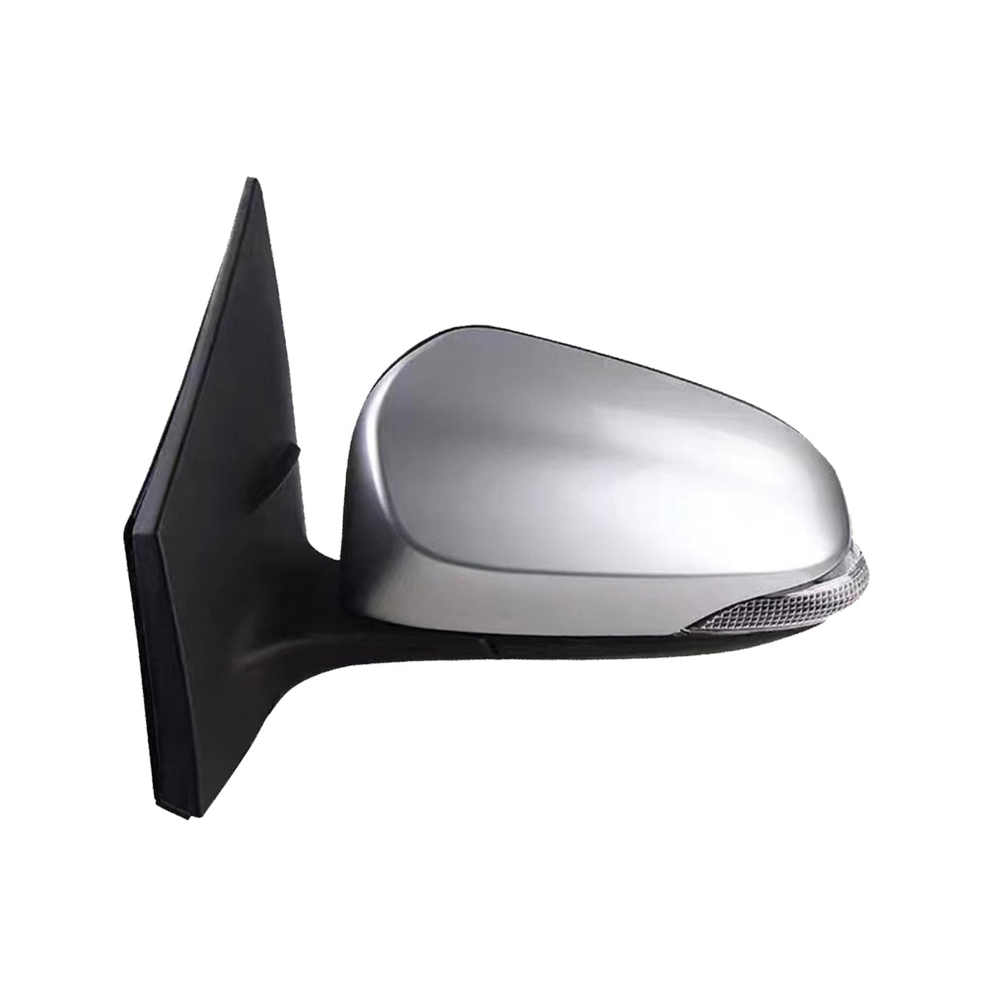 Left Silver DoorMirror Heated Suitable for Toyota Corolla ZRE182 Hatchback 12-18-0