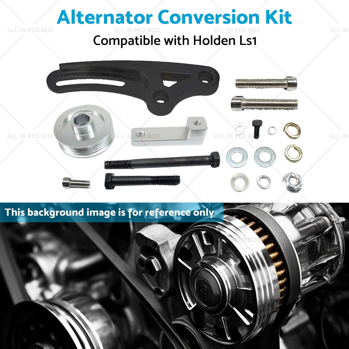 Alternator Conversion Kit Suitable for Holden Ls1 Skyline R32 RB30 RB26 R33 R34-4