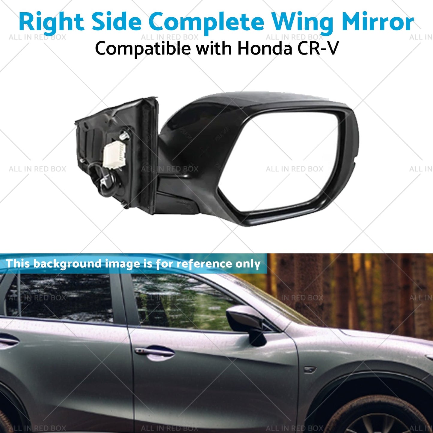 Right Door Mirror Suitable for Honda CRV CR-V RM 2012-2017 Blinker RH