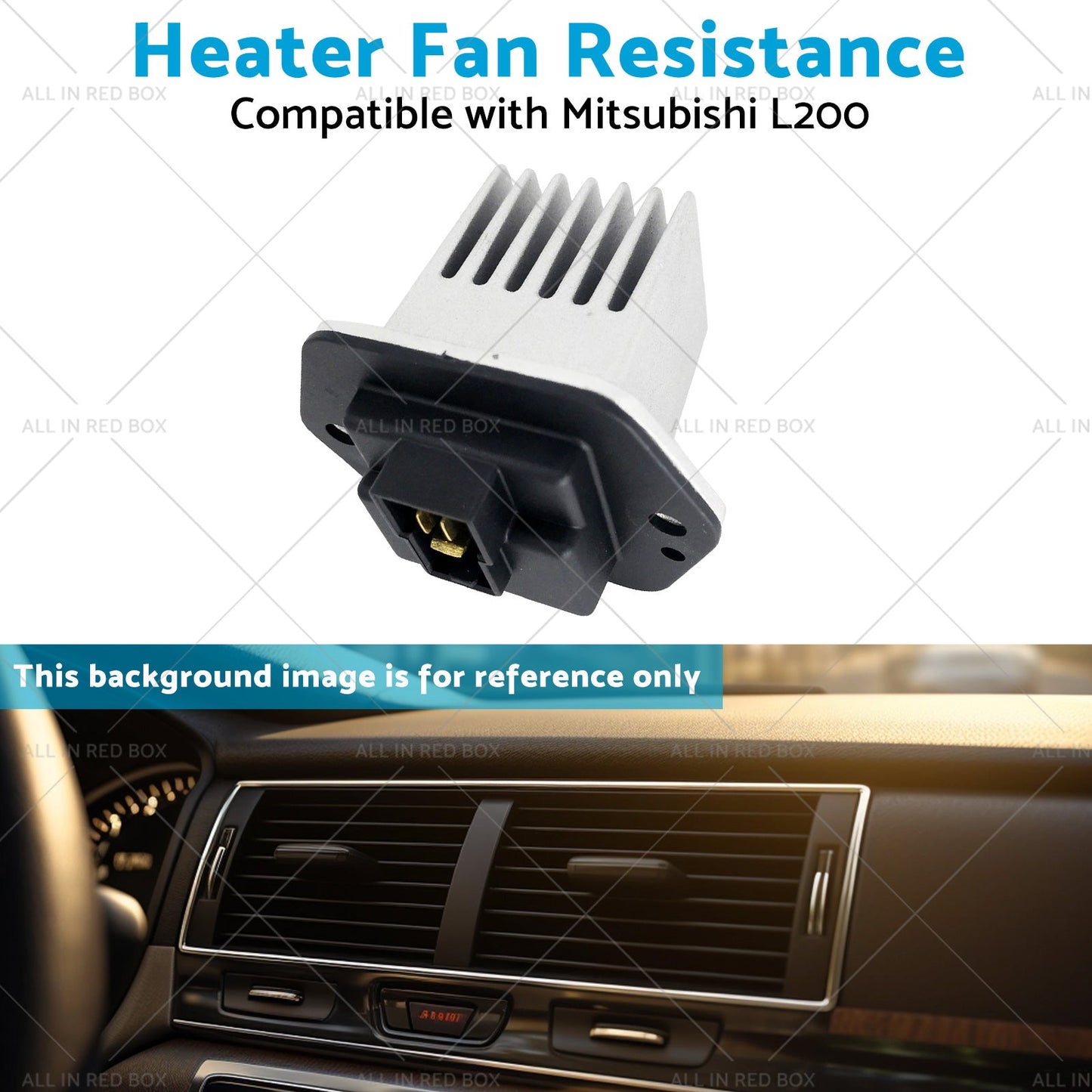 Heater Fan Resistance Suitable for 2. 5i Mitsubishi L200 05 Pajero Sport 08-4