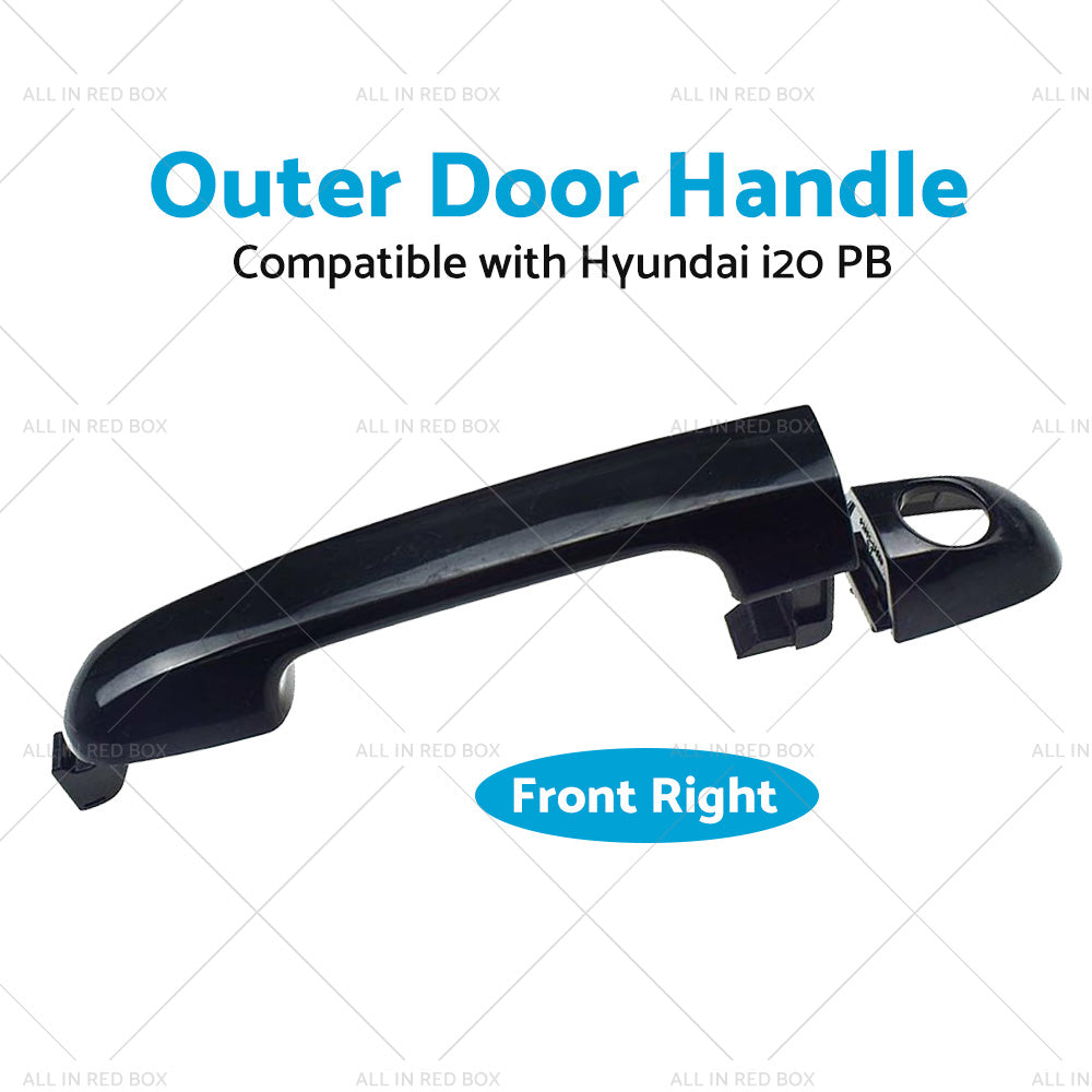 Front Right Exterior Outer Door Handle Suitable for Hyundai i20 PB 2009-2015