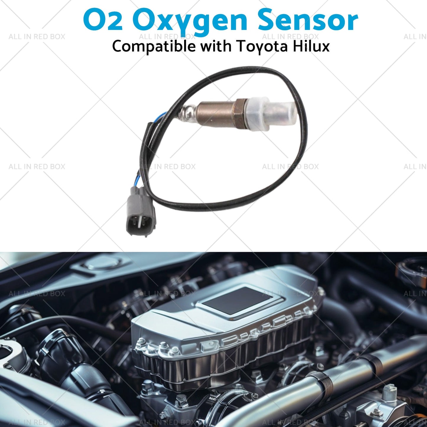 O2 Oxygen Sensor Suitable for 89467-33090 Toyota Hilux TGN16 2. 7L 2TR-FE 05-15-4