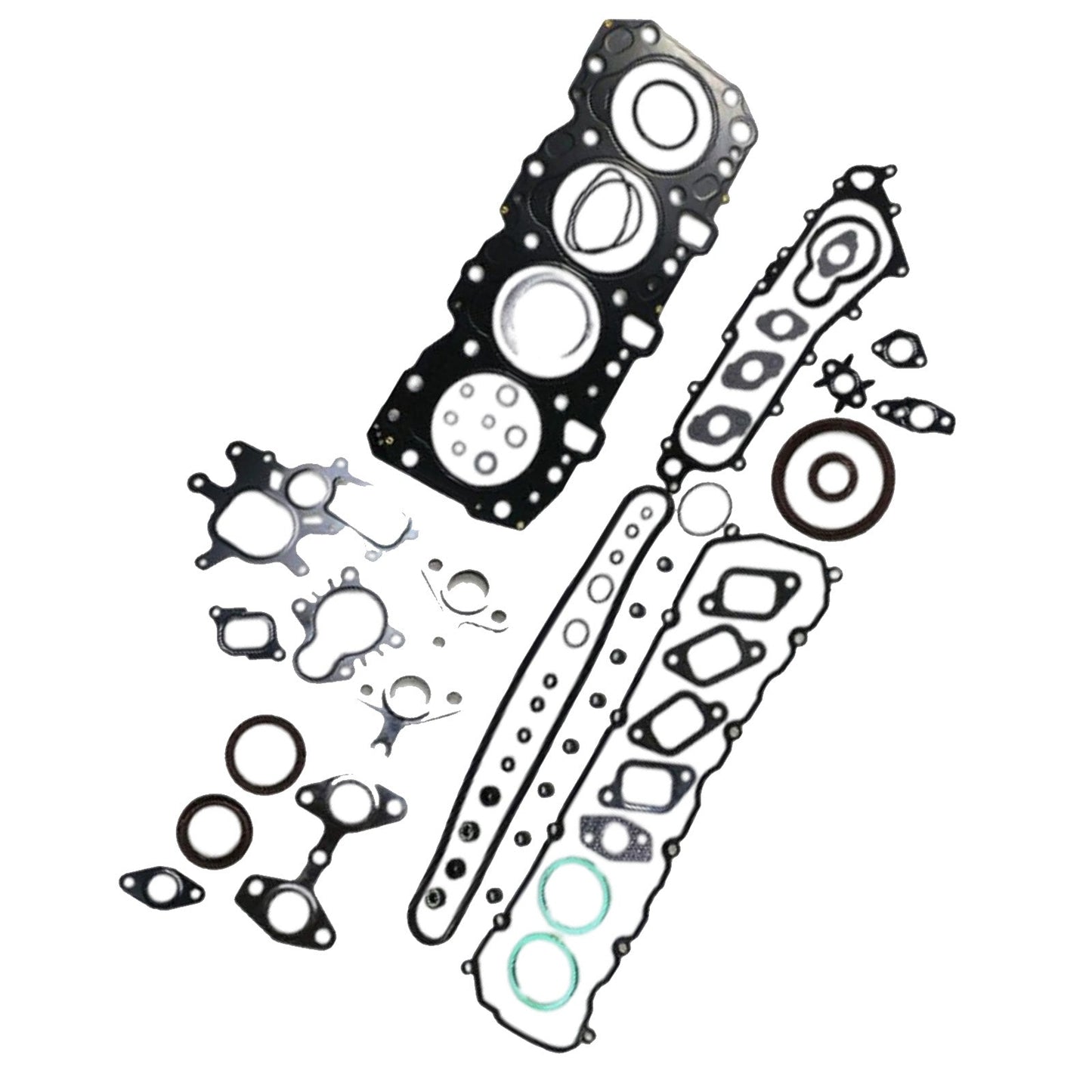 Cylinder Head & Bolts Set & Gasket Kit Suitable for Toyota Prado 3.0 4cyl 1KZ-TE-3