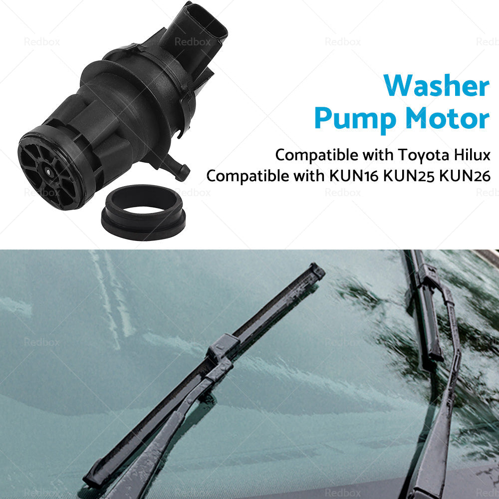 Wiper Windscreen Washer Pump Motor Suitable for Toyota Hilux KUN16 KUN25 KUN26-4