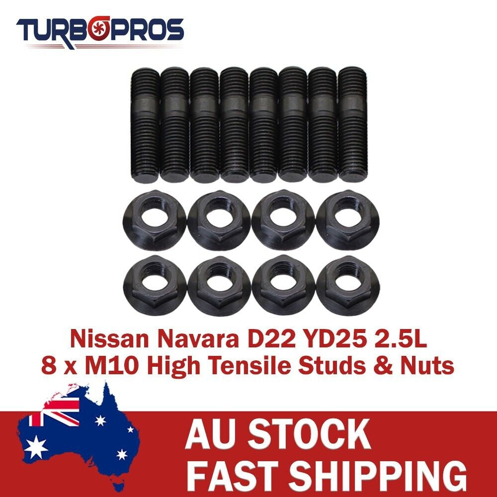 High Tensile Exhaust Manifold Stud Kit for Nissan Navara D22 YD25 2.5L