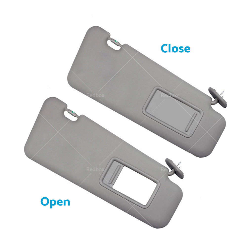 Right Side Gray Sun Visor Suitable For Toyota Kluger 2008-13 W or Vanity Light-2