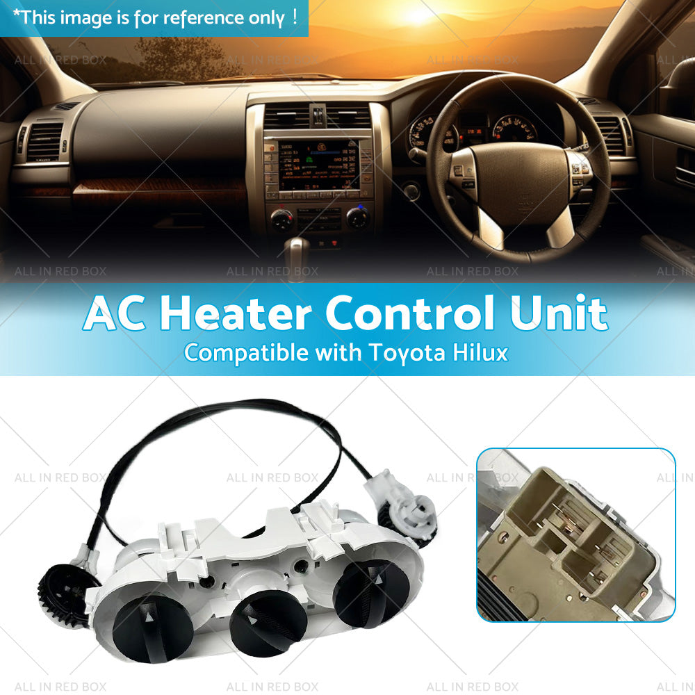 A C Heater Control Unit NON Climate Control Type Suitable for Toyota Hilux 05-11-2