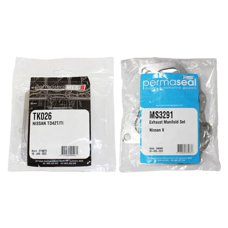 Permaseal MLS-R Exhaust Manifold&Turbo Gasket Kit for Nissan Patrol GU Y61 4.2L