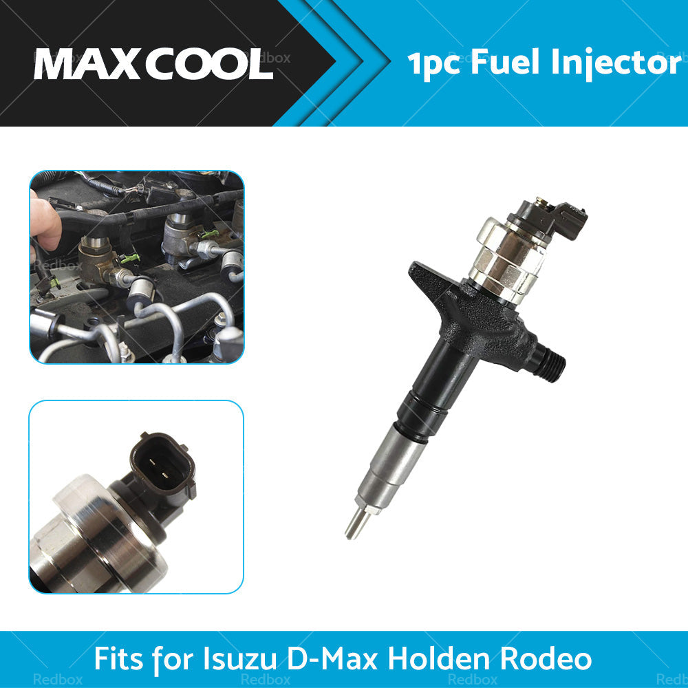 1X Fuel Injector For Isuzu D-Max Holden Rodeo 4JJ1 3. 0L 095000-6980 8980116043
