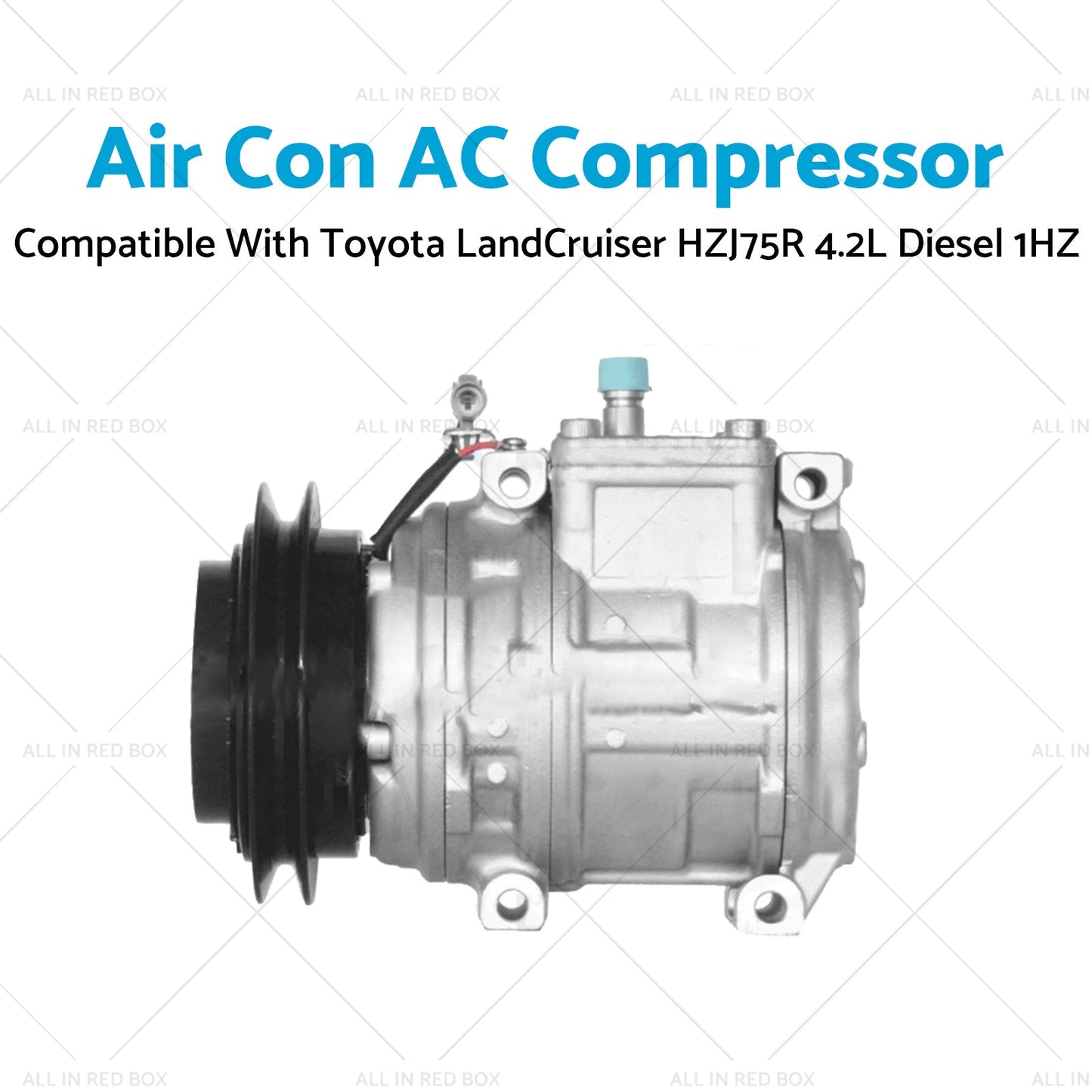 Air Con AC Compressor Suitable for Toyota LandCruiser HZJ75R 4.2L Diesel 1HZ-3