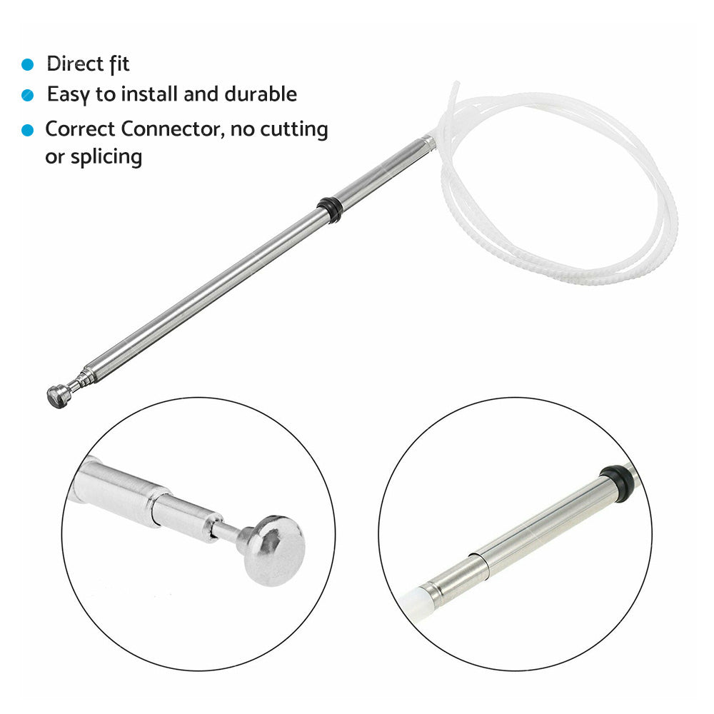 Power Radio Antenna Aerial Mast Rope Suitable for Toyota Landcruiser 100 105-2