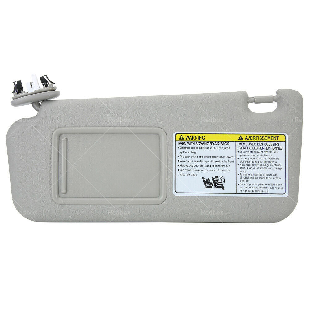 Left Sunshade Visor Suitable for Toyota RAV4 2006-2013 Gray 74320-42501-B2-2