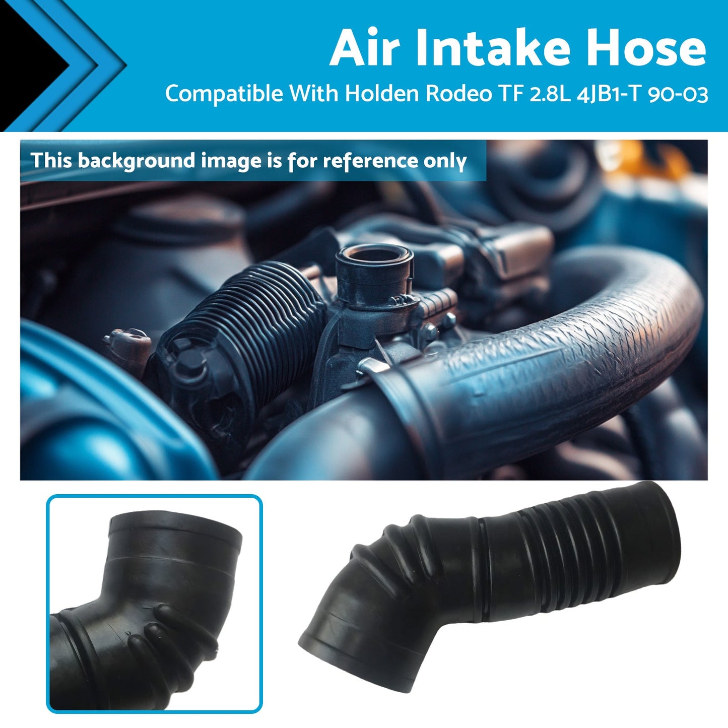 Air Intake Hose Pipe Suitable For Holden Rodeo TF Diesel 2.8L 4cyl 4JB1-T 90-03-1