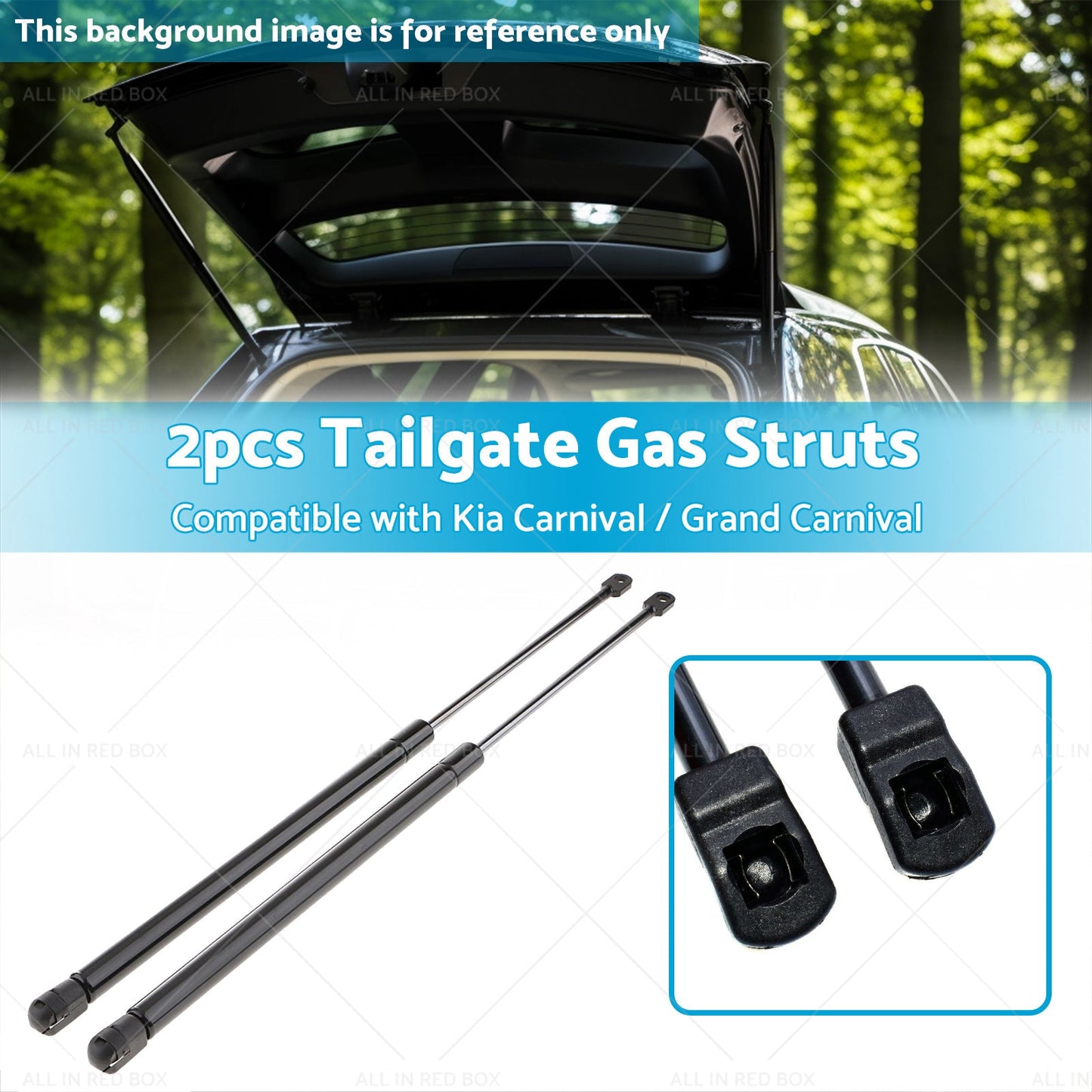 2PC Tailgate Gas Struts Suitable For Kia Carnival and Grand Carnival 06-14 6118