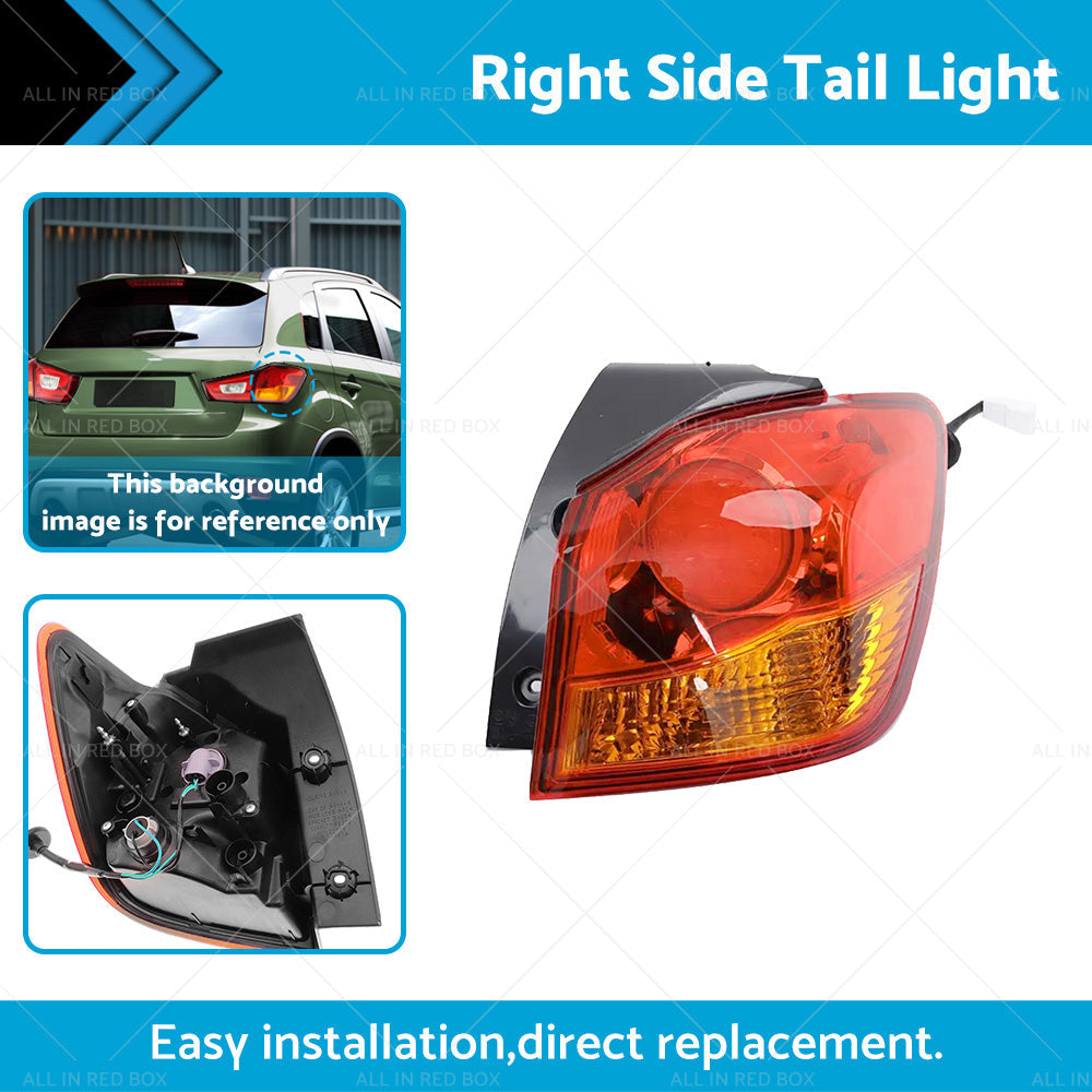 Right Rear Outer Tail Light Stop Lamp Suitable For MITSUBISHI ASX XA XB XC 10-19