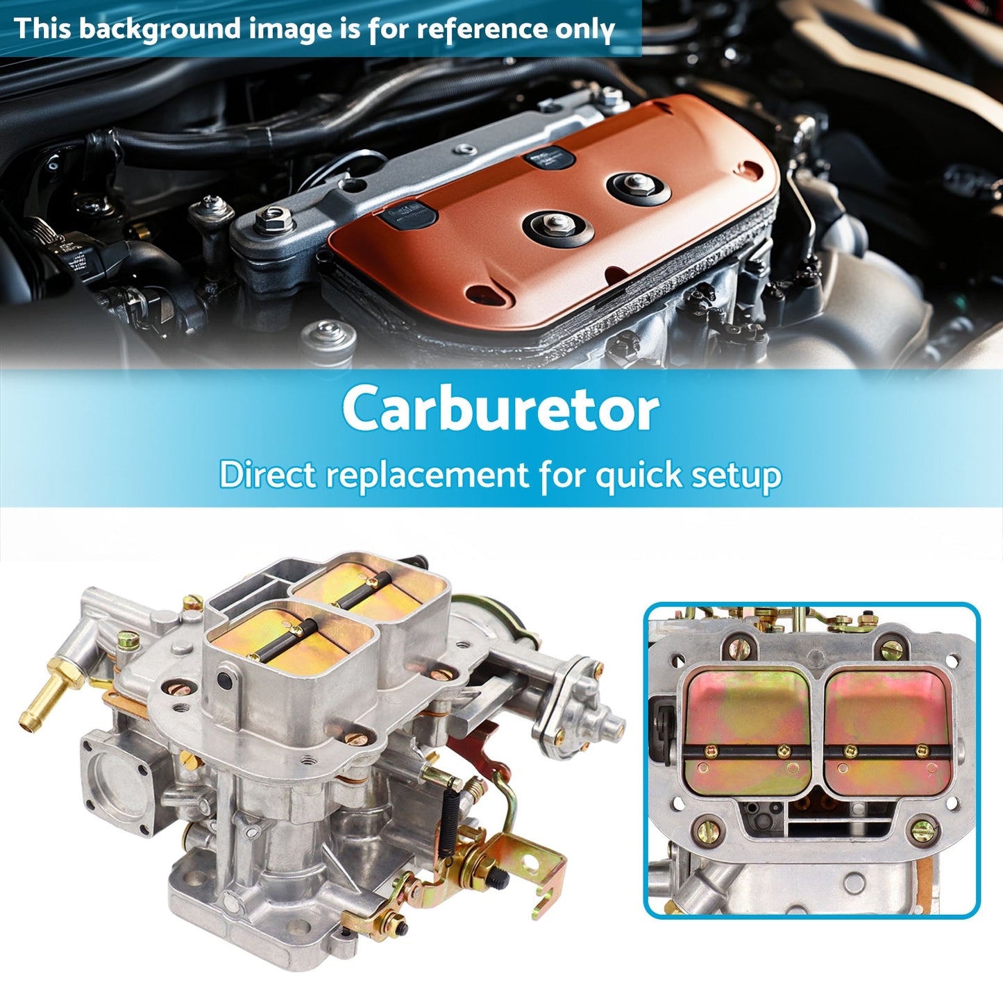 Carburetor Suitable For Weber 32/36 DGEV DGV Carb Mazda B2200 B2000 Toyota-2