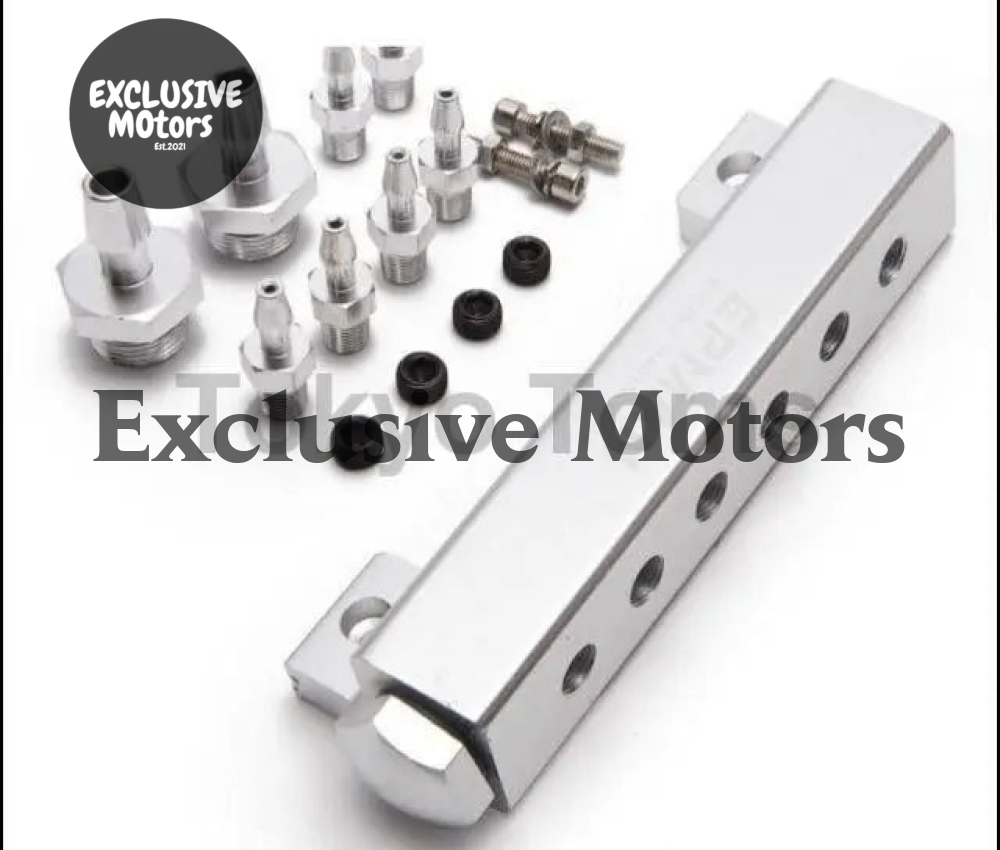 1/8" Npt 6 Port Vacuum Manifold Kit Fit Turbo Boost Intake Manifold For BMW