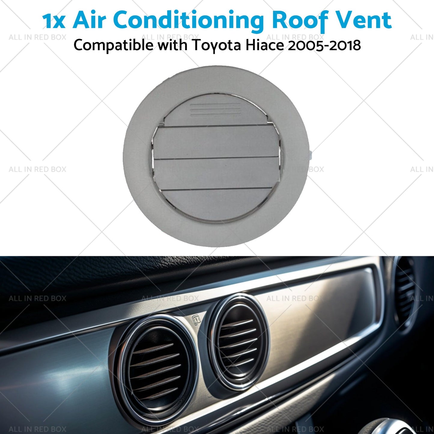 1x Air Conditioning Roof Vent Suitable For Toyota Hiace 2005-2018-3