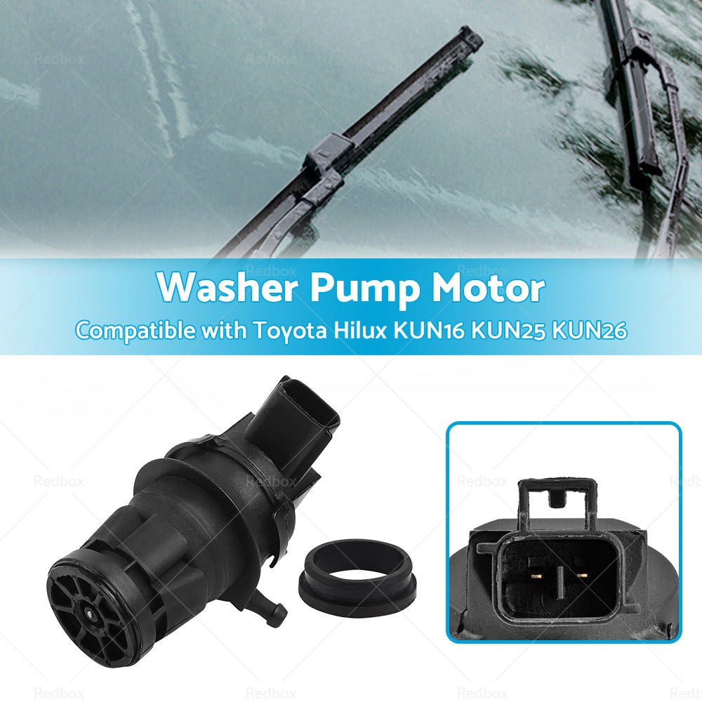 Wiper Windscreen Washer Pump Motor Suitable for Toyota Hilux KUN16 KUN25 KUN26-2