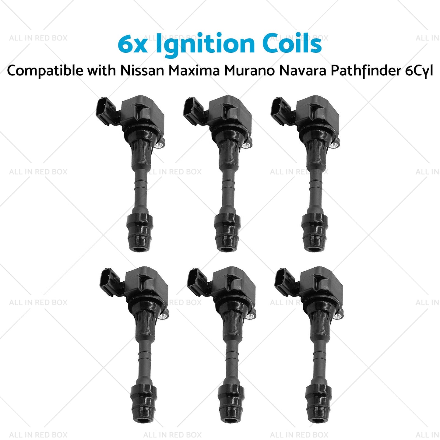 Ignition Coils Suitable for Nissan Navara Pathfinder Maxima Murano 6Cyl 3. 5 4. 0L-3